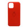 Silikonový obal na iPhone – Červená | Typ: XR