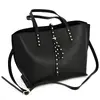 Kožená kabelka Shopper – Onyx