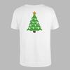 Pánské tričko "Vánoční stromeček" | Velikost: XS | Bílá
