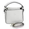 Kožená kabelka crossbody – Magnezit