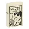 Zippo Comic Strip, matný