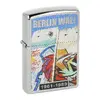 Zippo Berlin Wall Colored, broušený
