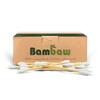 Vatové tyčinky do uší z bambusu a bavlny BamBaw (200 ks) | Balení: 200 kusů