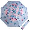 Deštník s motivem Listy | Světle modrá