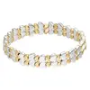 Tamaris Nici silber gold Armband TF081 | Stříbná a žlutozlatá