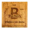 Čtvercový obraz Family
