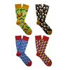 Pánský set ponožek 4 ks - Beer, laso, ponožky v ponožkách, 3D | Velikost: 41-46