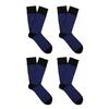 Set ponožek 4 ks - Mercury Blue | Velikost: 36-40