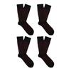 Set ponožek 4 ks - Tečkosrdíčka | Velikost: 36-40