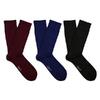 Pánské jednobarevné ponožky 3 ks | Velikost: 36-40