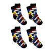 Dětské ponožky 4 ks - Mondrian | Velikost: 24-29