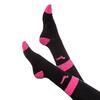 Designové ponožky KAŠMIR CRAZY KS06 růžové | Velikost: 35-37