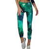Fitness legíny Galaxy | Velikost: S/M | Zelená