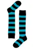 Stripes Knee Socks - Černomodré | Velikost: 35-38