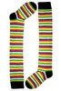 Stripes Knee Socks - Vícebarevné s úzkými pruhy | Velikost: 35-38