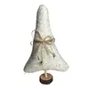 Látkový stromek 27 cm - zlatý
