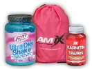 Karnitin Taurin 100 kapslí + Fat Zero Ultra Diet Shake + dárek Amix Bag | Příchuť: Čokoláda
