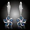 Náušnice Brillance Ornella Royal Blue