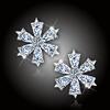 Náušnice La Diamantina Crystal Snowflake
