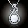 Perlový náhrdelník Lastura s perlou - White Pearl