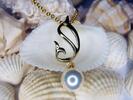 Perlový náhrdelník Pearl Dolphin Gold - White Pearl