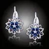 Náušnice Brillance Florencia Royal Blue