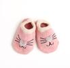 Dětské kotníkové ponožky - kočičí nos | Velikost: S | Růžová