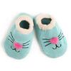 Dětské kotníkové ponožky - kočičí nos | Velikost: S | Bledě modrá