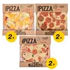6 bezlepkových pizz (2× sýrová, 2× margherita, 2x salám)