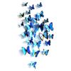 Sada 12 motýlků | Modrá