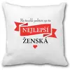 Zamilovaný polštář "Nej ženská"