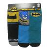 Chlapecké ponožky Batman - 3 páry v balení | Velikost: 23-26 | Petrolejová-šedá-žlutá