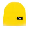 Pletená zimní čepice Z12 all yellow | Balení: Bez krabičky