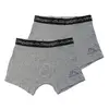 Pánské boxerky Kappa - 2 pack | Velikost: M | Šedý melír