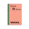 Zápisník 13 bobříků - obálka s 5 bobry