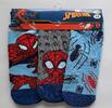 Chlapecké ponožky Spider-Man - 3 páry v balení | Velikost: 23/26 | Světle modrá - šedá