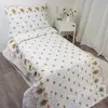 Krepové povlečení Romance oranžové