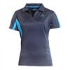 Dámské sportovní funkční tričko s límečkem - Tmavě modrá | Velikost: S