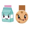 Mléko + Cookies