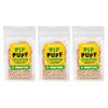 Kukuřičné křupky Pif Puff Natural s proteinem, 3x 40 g