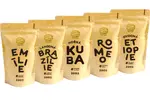 Balíček 5 nejprodávanějších káv (1000 g) | Typ: Zrnková