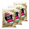3x ovesná kaše s malinami, 3x 130g