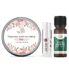 AromaClinic balíček 5 - balzám na rty + krém na obličej + esenciální olej