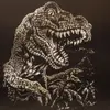 Škrabací obrázek holographic - dinosaurus | Rozměr: A5 (14,8 x 21 cm)