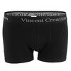 Pánské bavlněné boxerky Vincent Creation | Velikost: L | Černá