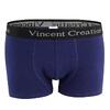 Pánské bavlněné boxerky Vincent Creation | Velikost: S | Modrá