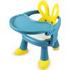 Dětská židle ke krmení a hraní - zajíček | Žluto-modrá
