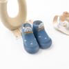 Dětské ponožkové botičky s pevnou podrážkou - Měsíček | Velikost: 6-12 měsíců