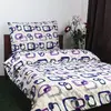 Povlečení - Modré čtverečky