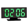 Elektronický LED budík s LCD displejem, zelené podsvícení